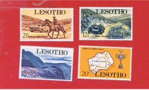 Lesotho #71-74 MVFLH OG Auto Rally Free S/H - Picture 1 of 1