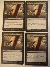 MTG Magic The Gathering 4x Doom Blade M11 SP/NM