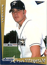 1999 Grandstand Martinsville Astros Minor League Baseball Ryan Fitzgerald