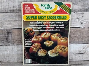 1985 Family Circle Magazine Super Easy Casseroles 425 Ways Vol 11 Number 1 - Picture 1 of 4
