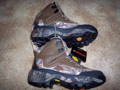 Wolverine Hiking Shoes Camo Boots Vibram Sole Water Proof Shoes 8.5 Hunting Boot - Image 1 of 4