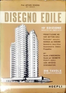 DISEGNO EDILE  - ARTURO ROVERSI - HOEPLI - 1970 - Imagen 1 de 1