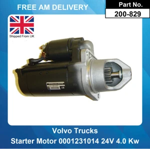 Motor De Arranque Para Camión Volvo FL 0001231014 24V 4.0 Kw - Imagen 1 de 5