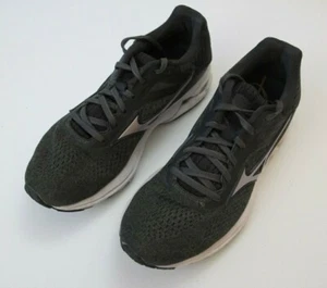 Mizuno Women' Size 7.5 Wave Rider 23 411114 4K7E Black Running Shoes Lace Up - Picture 1 of 9
