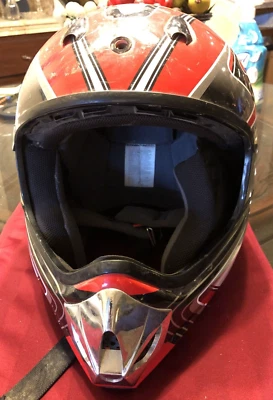 Casco HJC, estilo motocross, cara completa, adulto, med. Foto 1 de 4