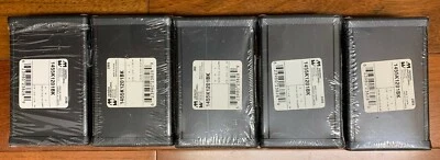 Lote de 5 nuevos gabinetes de aluminio negro Hammond 1455K1201BK 4,72 x 3,07 x 1,69"  Foto 1 de 2