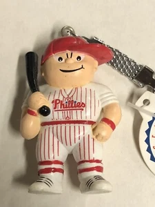 Philadelphia Phillies KEYCHAIN Lil Phillie ROUND LICENSED MLB - Picture 1 of 1