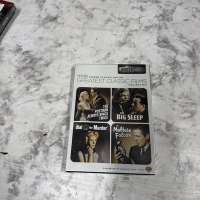 TCM Murder Mysteries Collection (DVD) The Big Sleep, Maltese Falcon, New/Sealed - Image 1 of 2