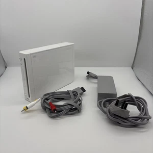 Nintendo Wii Console RVL-001 Tested & Working Well! No Remote Or Sensor Bar - Picture 1 of 24