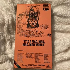 IT'S A MAD, MAD, MAD, MAD WORLD [1963] (1985 VHS) NEAR MINT - Picture 1 of 8