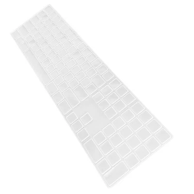 2X(Silicone Dünne Tastatur Skin Cover Protector Mit Ziffernblock Für   Tran4572 - Bild 1 von 4