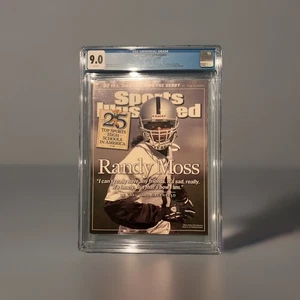 CGC 9.0 NEWSSTAND EDITION Sports Illustrated - Randy Moss - 16. Mai 2005 - Bild 1 von 2