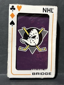 Mighty Ducks of Anaheim - 1992 - NHL Hockey - Playing Cards - Sealed - New - Picture 1 of 2