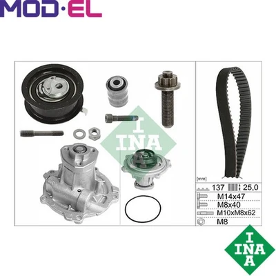 WATER PUMP & TIMING BELT SET 530 0377 31 FOR AUDI A4B5A6C5 VW PASSATB5 1Z 1.9L - Image 1 of 4