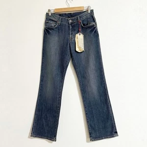 NEU Lucky Brand Easy Rider Buttonfly Bootleg Jeans Medium Wash Größe 4/27 - Bild 1 von 11