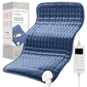 Heating Pad for Back Pain Cramps Relief, Electric Heating Pads for Neck/Shoul... - Picture 1 of 8