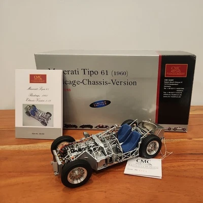 CMC Maserati Tipo 61 Bird Cage Limited Edition M-060 1:18 Diecast - Image 1 of 4