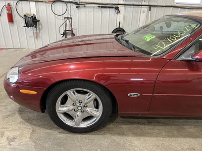 97-00 JAGUAR XK8 DRIVER LEFT FRONT FENDER CARNIVAL RED CFS - Image 1 of 4