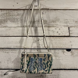 Brighton Under The Sea Seahorse Crossbody Small Pouch Purse RARE - Picture 1 of 8
