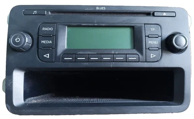 Skoda Rapid / Radio / Lettore CD / Pannello audio / CODICE INCLUSO / 5J0035152B - Immagine 1 di 2