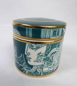 Vintage ungarische handbemalte Schmuckschatulle Endre Szasz Hollohaza limitierte Auflage 1979 - Bild 1 von 6