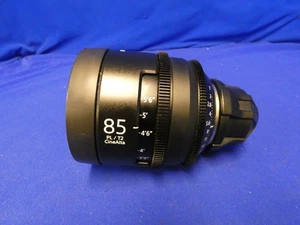 Sony SCL-P85T20A/F Sony PL Mount Prime Lens Clean Glass 85mm PL/T2 CineAlta - Picture 1 of 11