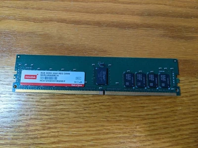 Innodisk 8gb PC4-2666V 2Rx8 21300 DDR4 ECC RDIMM Server Memory M4R0-8GSSBCIK - Image 1 of 4