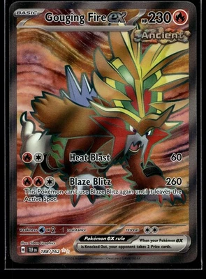 Gouging Fire ex - Ultra Rare SV05: Temporal Forces 188/162 NM - Image 1 of 2