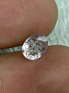 13.85 Ct Rare Super Seven Faceted Crystal Having Healing Properties of 7 Stone - Picture 1 of 7