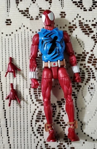 Scarlet Spider Marvel Legends 2018 Retro Card Vintage Wave Ben Reilly Hasbro Cover