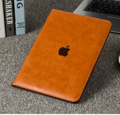 Leather Shockproof Smart Case For New iPad 6 7 8 9 10 Mini 5 4 3 Air Pro 11 12.9 - Image 1 of 4