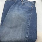 Levi's Premium 501 Tapered Fit Mens Jeans 38x32 Blue Stretch “painted” 288940241