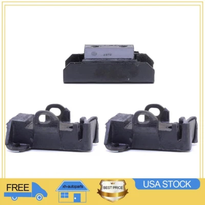 Soportes de motor y montaje de transmisión 3X para Chevrolet Camaro, Impala, Corvette XH Foto 1 de 4