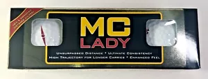 MC Lady Golf Balls NEW 3-pack Muscle Fiber Core Technology Maximize Distance - Picture 1 of 7