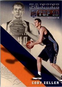 2013-14 Panini Rookie Top 10 #9 Cody Zeller - NM-MT