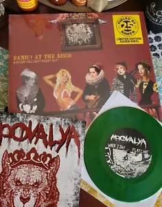 Panic At The Disco Limited Silver LP & Moovalya Colored 7-inch Vinyl Together! - Picture 1 of 13