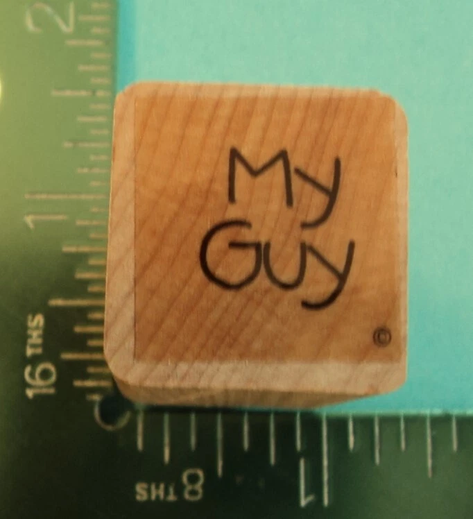 Sello de goma MY GUY Saying de Close to My Heart Foto 1 de 2