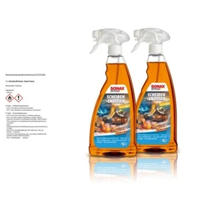 SONAX 2x 1 L SCHEIBENENTEISER SWEET HOME SCHEIBEN ENTEISER SPRAY ENTEISERSPRAY - Bild 1 von 2