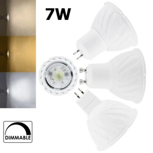 Dimmable LED Spotlight 7W COB Lights Lighting Bulbs 45degree Beam Angle For Room - Picture 1 of 9