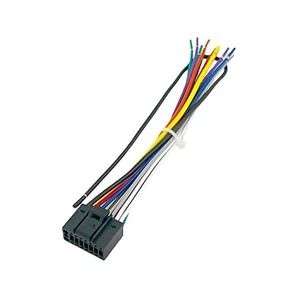 New Wire Harness 16-pin Replacement for JVC Car Stereo Radio KW-AVX820 KWAVX820 - Picture 1 of 3