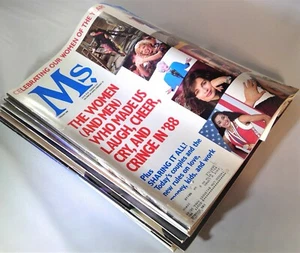 7 magazines Mme 1989 février Dbl. Numéro Mar. avr. Mai juin août octobre Faye Wattleton - Photo 1/12