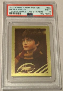 2001 Panini Harry Potter Philosophers Stone PSA Graded 9 Gold Foil Sticker #193 - Picture 1 of 4
