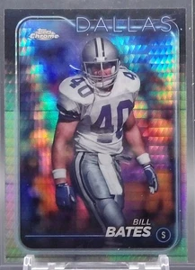 2024 Topps Chrome Geometric Refractor - Bill Bates - Cowboys - Picture 1 of 2