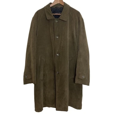 Vintage Corduroy Jacket Mens 40 Large XL Brown Wool Liner Made in Canada Foto 1 de 4