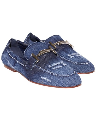 TOD’S Mocassino Tod's Double T Denim donna 35 5