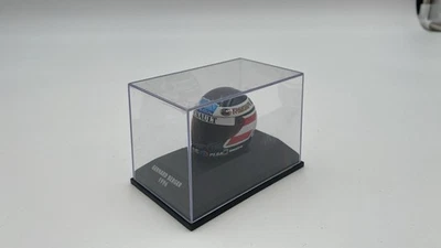 MIN382960004 Minichamps Casco Bieffe Helmet F1 Gerhard Berger 1996 1/8 senza s - Immagine 1 di 2