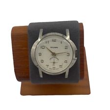 Triumph Mechanical Watch 32 mm Case Dual White Gold Dial Winds Working Project