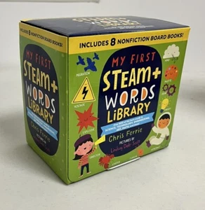 My First Steam Words Library 8 Book Set Brand new! - Picture 1 of 4