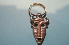   Pewter  African Tribal Mask    Key Ring