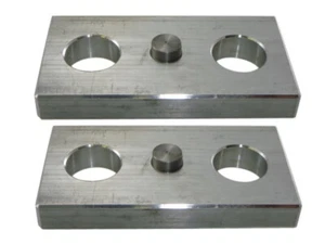 Ford Escort Mk1/Mk2 Rear Leaf Spring 1/2'' Thick Lowering Blocks - Pair- GARTRAC - Picture 1 of 2